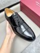 Ferragamo Man Black Calfskin Business Leather Shoes 0428116 (7)_th.jpg